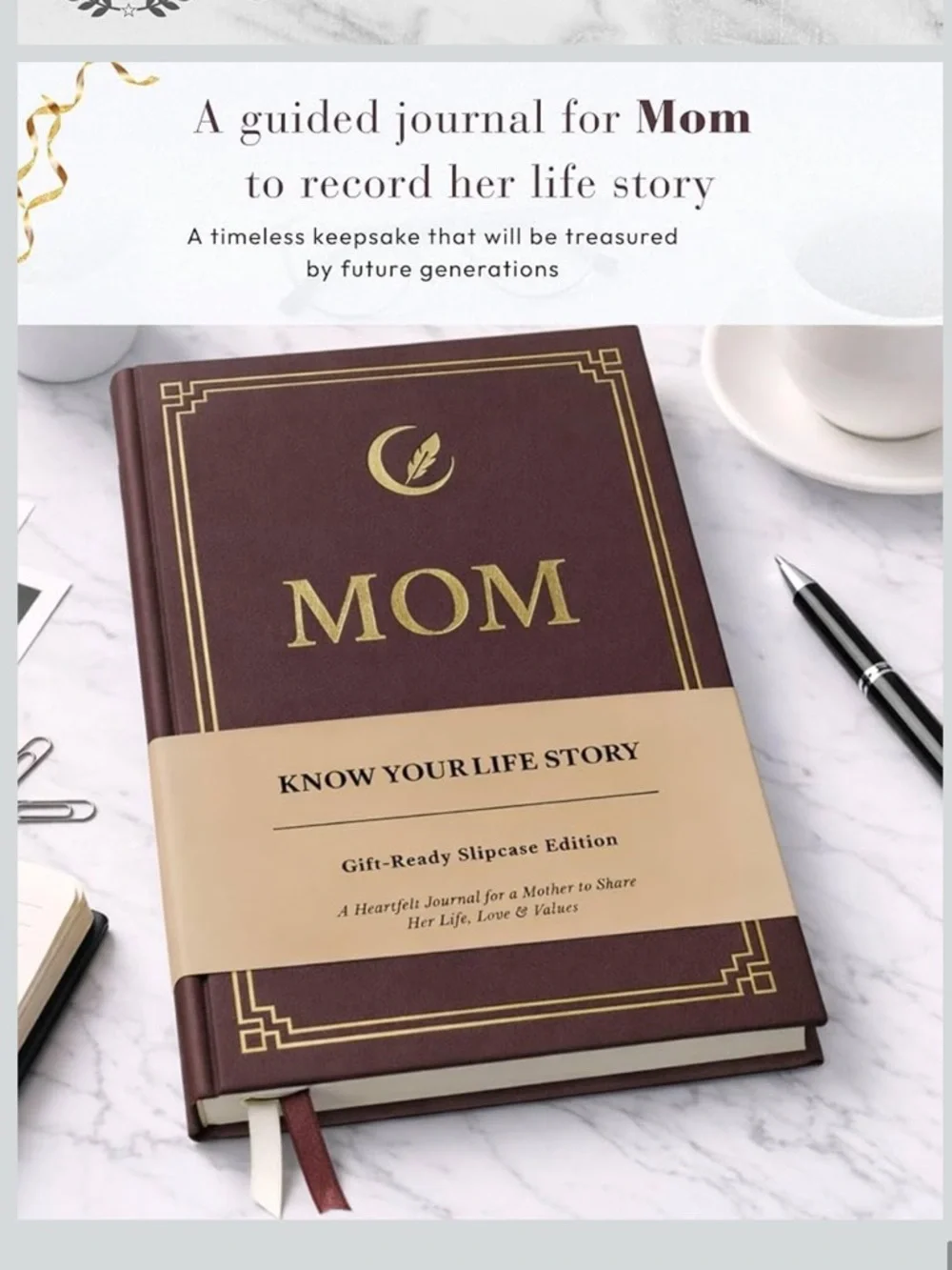 Mom Know Your Life Story Journal - Mom gifts